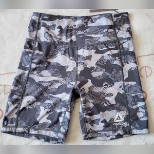 Reebok Gray Camo Shorts Size M **Like New**